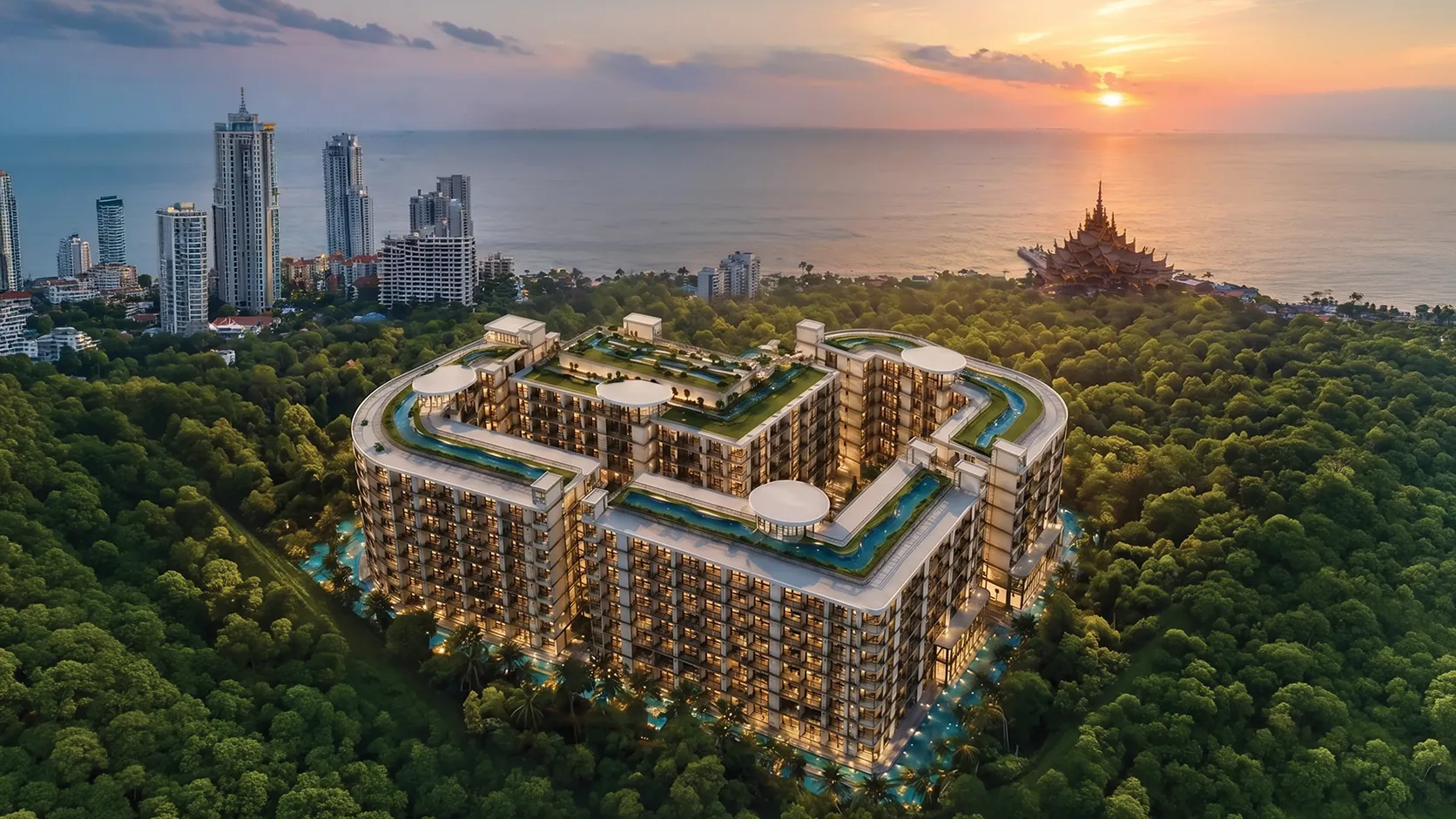 Love It Wongamat Beach building exterior