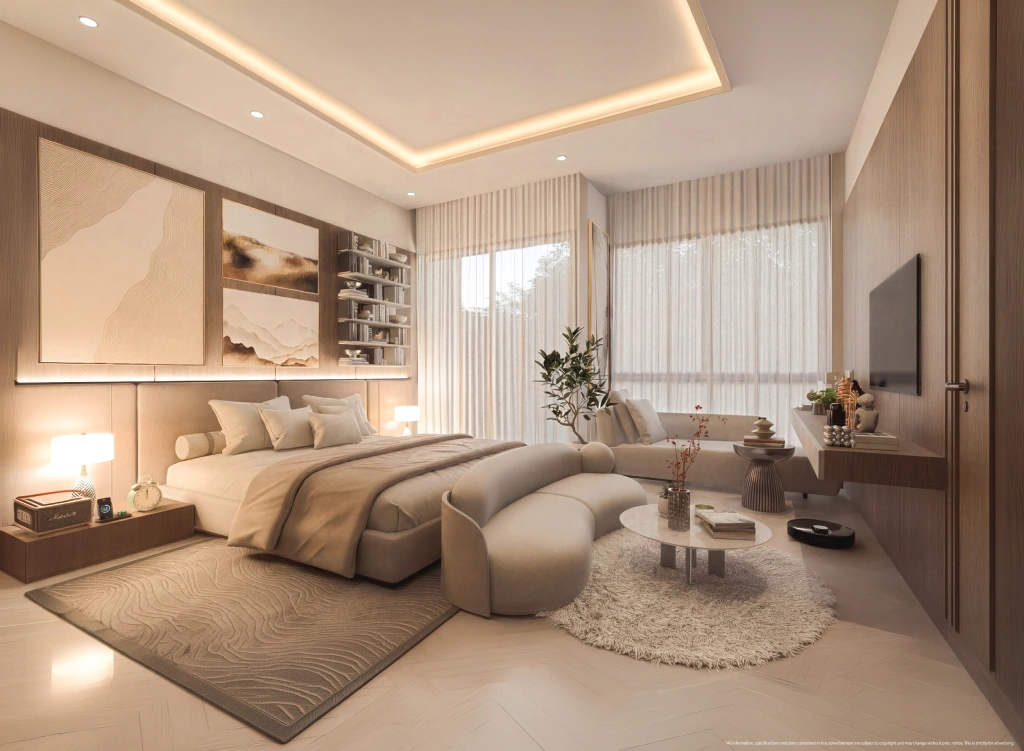 Lumina Luxury Pool Villa Bedroom