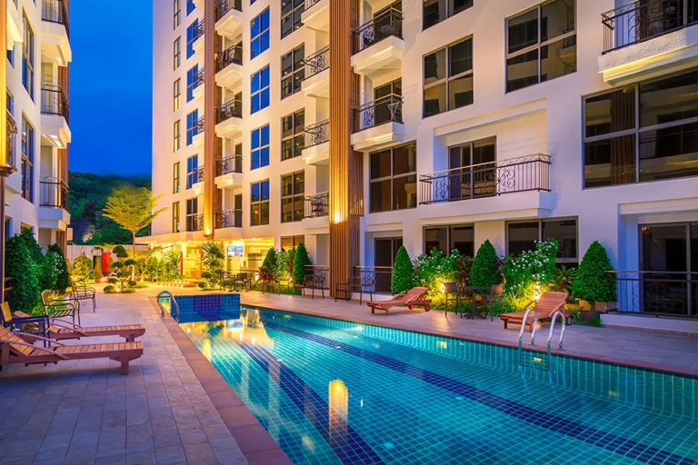 City Garden Pratumnak condominium exterior