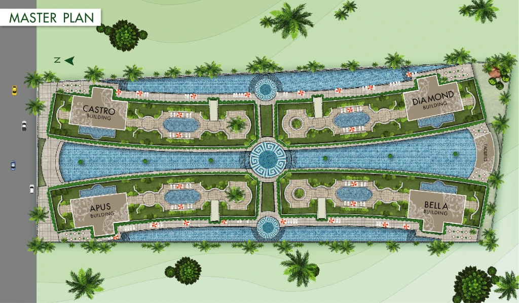 Harmonia City Garden Pattaya master plan