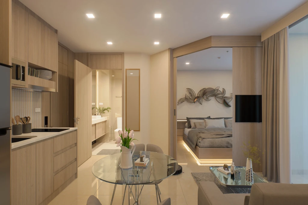 Harmonia City Garden 1 Bedroom