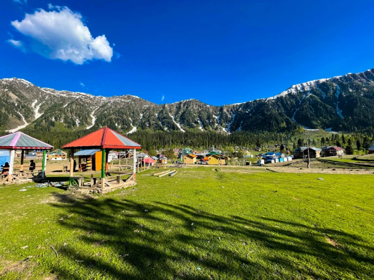 Luxury hill villa exteriors, Himachal Pradesh