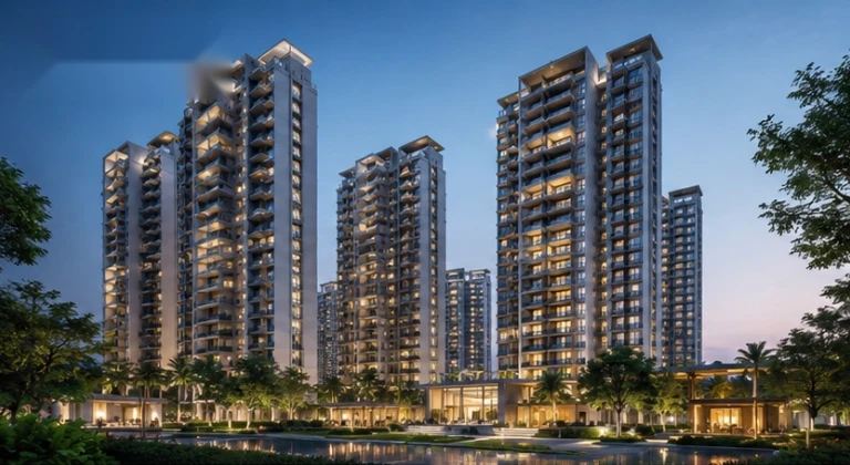 Villa exteriors, Sector 150